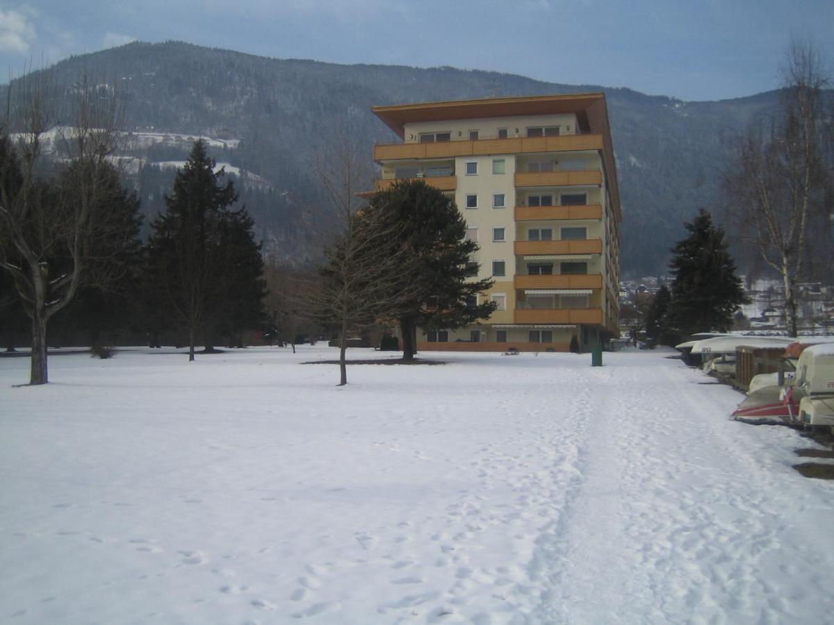 Kaernten Ossiacher See Apartment Zwei Zimmer Ferienwohnung Direkter Seezugang Strand Beheizte Schwimmhalle Bodensdorf Exterior foto